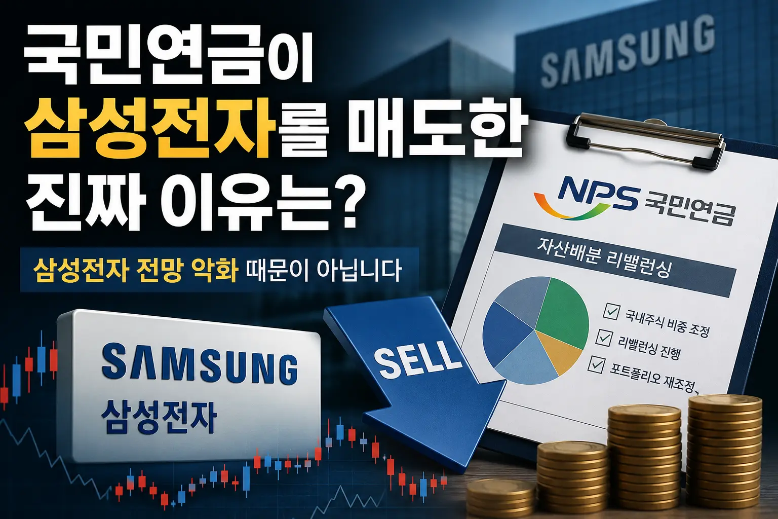 국민연금, 삼성전자, 삼성전자주가, 국민연금매도, 삼성전자전망, 리밸런싱, 국내주식, 코스피, 반도체주식, AI반도체, HBM, 투자전략, 자산배분, 국민연금포트폴리오, 기관투자자