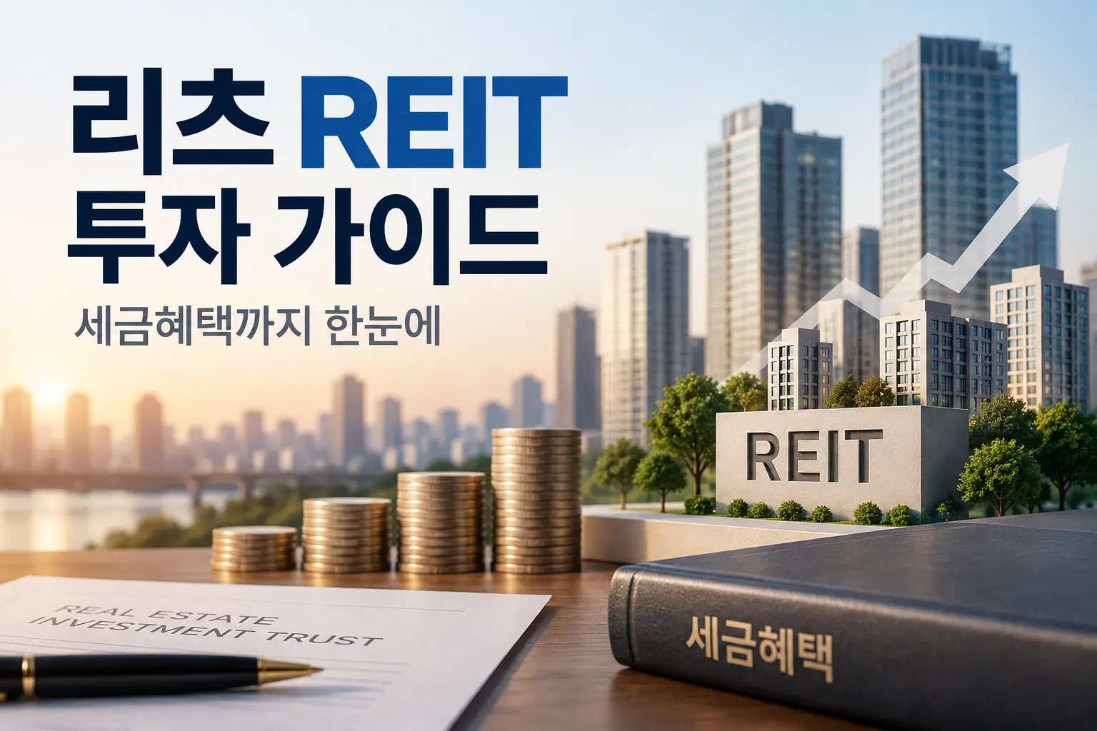 리츠 REIT 투자 가이드 세금혜택 대표이미지
